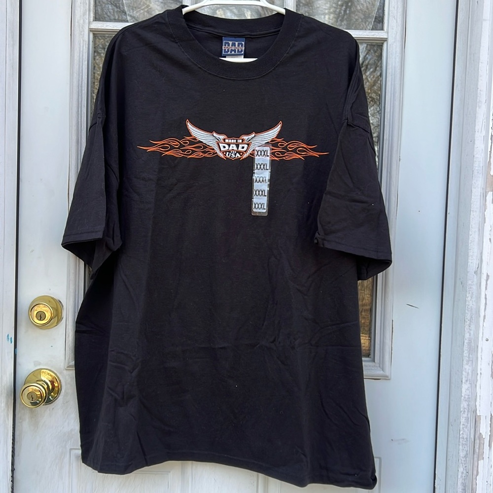 NWOT Worlds Greatest Dad Tshirt Black Graphic Print~Men’s 3XL